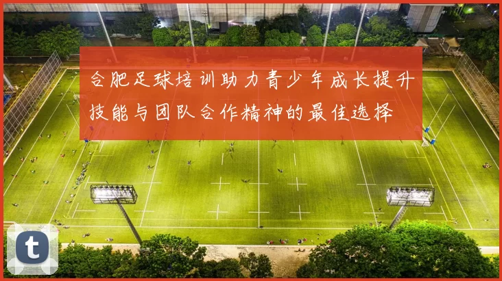合肥足球培训助力青少年成长提升技能与团队合作精神的最佳选择